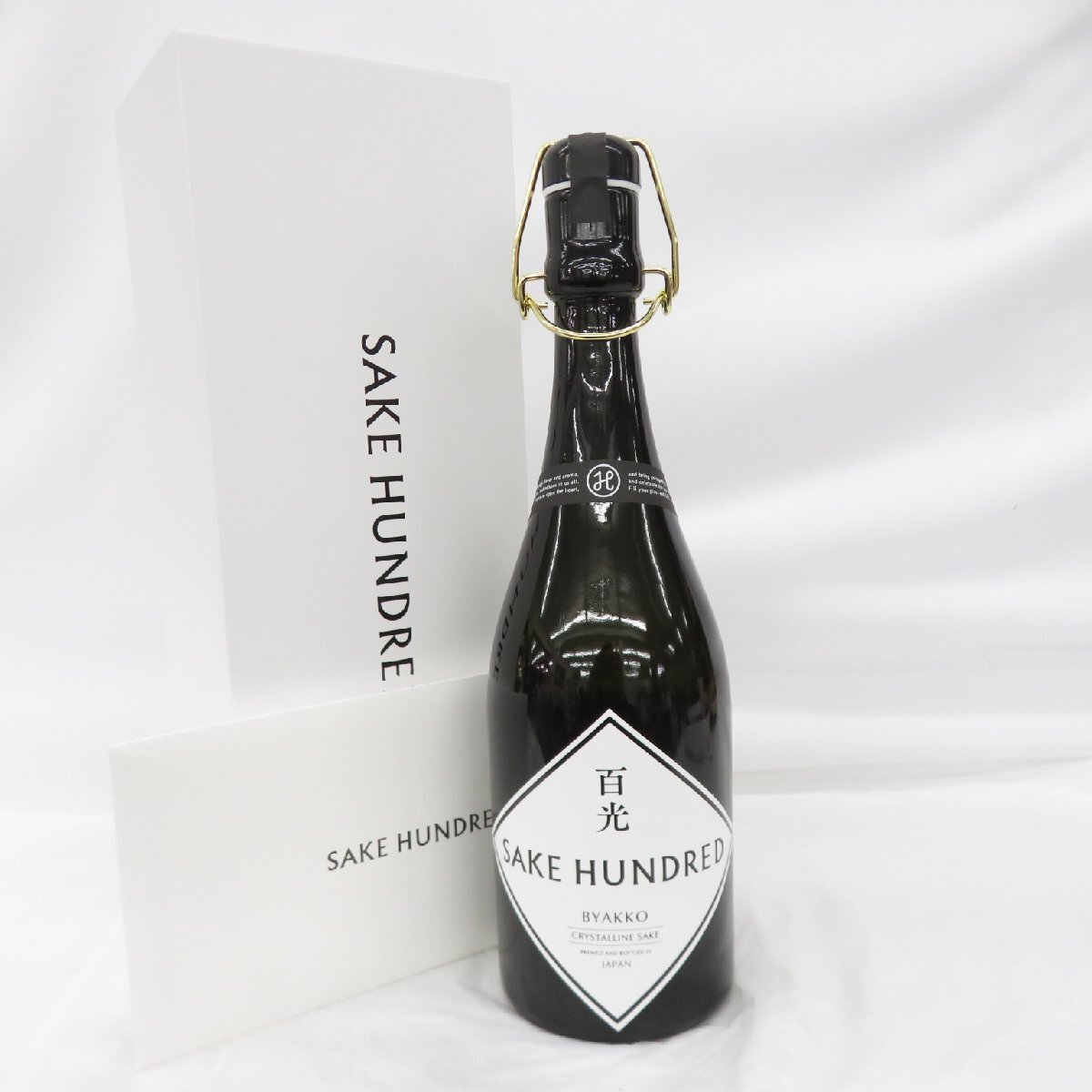 未開栓】SAKE HUNDRED 百光 BYAKKO 日本酒 720ml 15% 箱/冊子付 ※製造