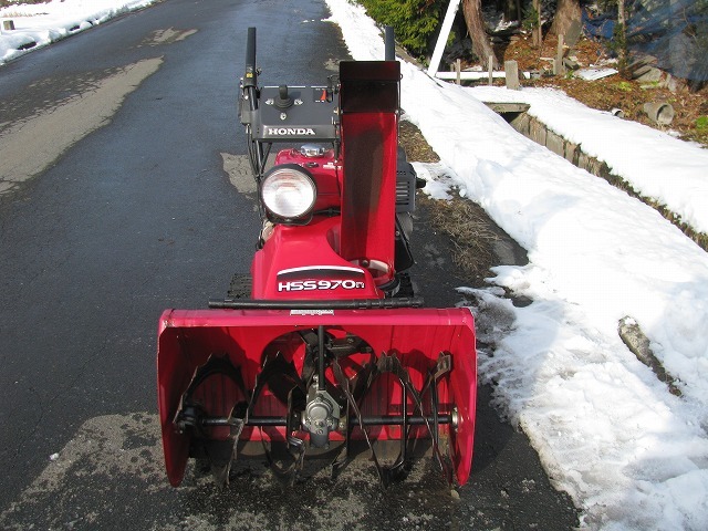 ホンダ 除雪機 セル付 HSS970n 電動シューター HST 無段変速 GX270 OHV