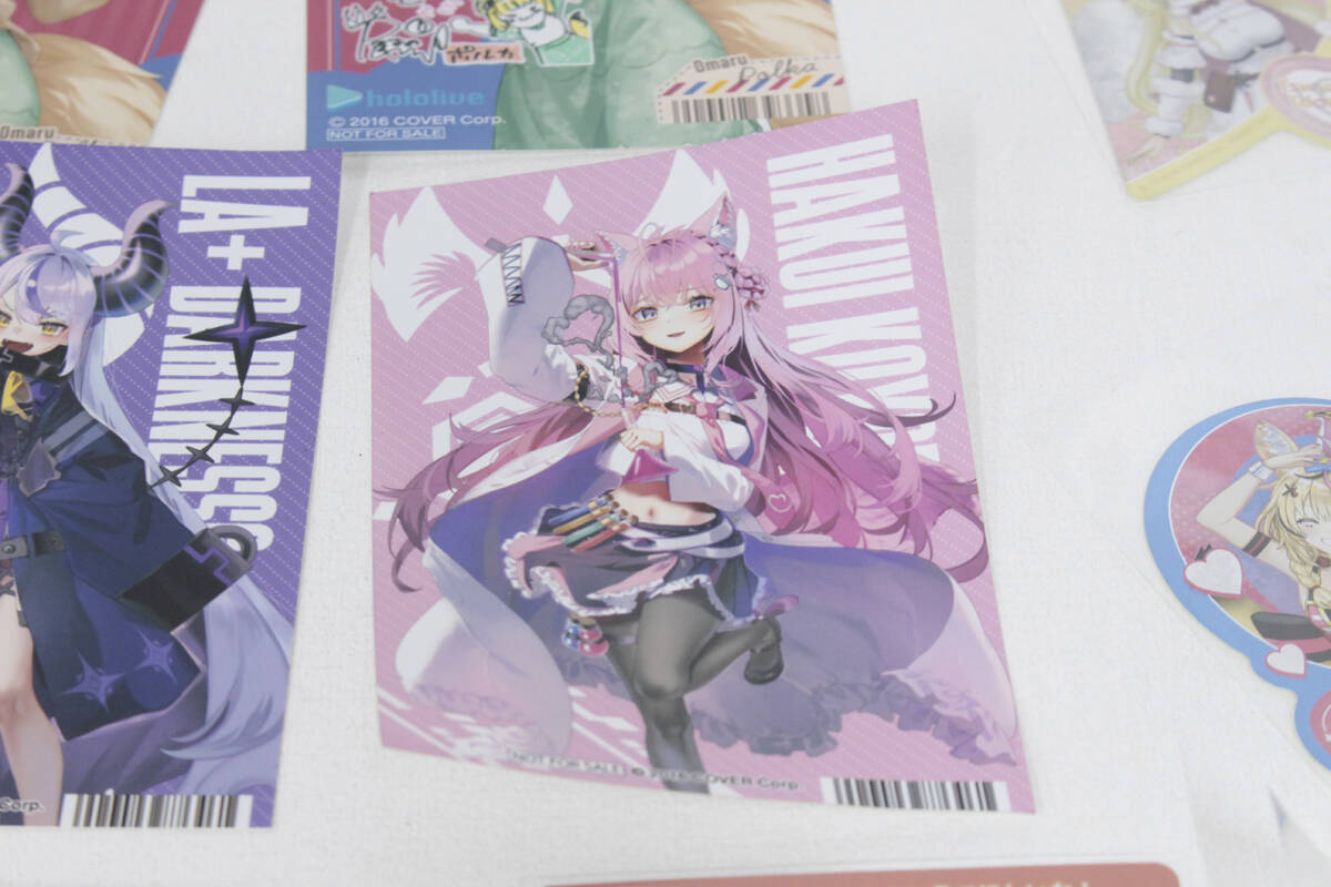 中古品】hololive ホロライブ グッズ カード シール系 まとめ売り