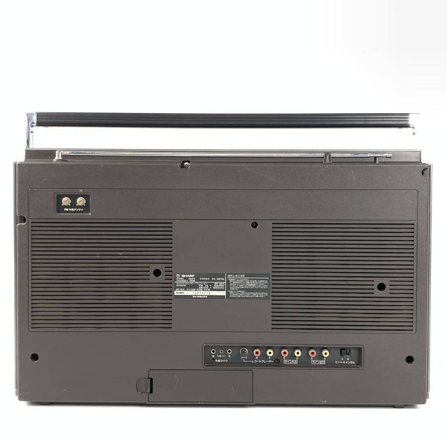 SHARP THE SEARCHER-W GF-888 シャープ 大型 Wデッキラジカセ『ザ