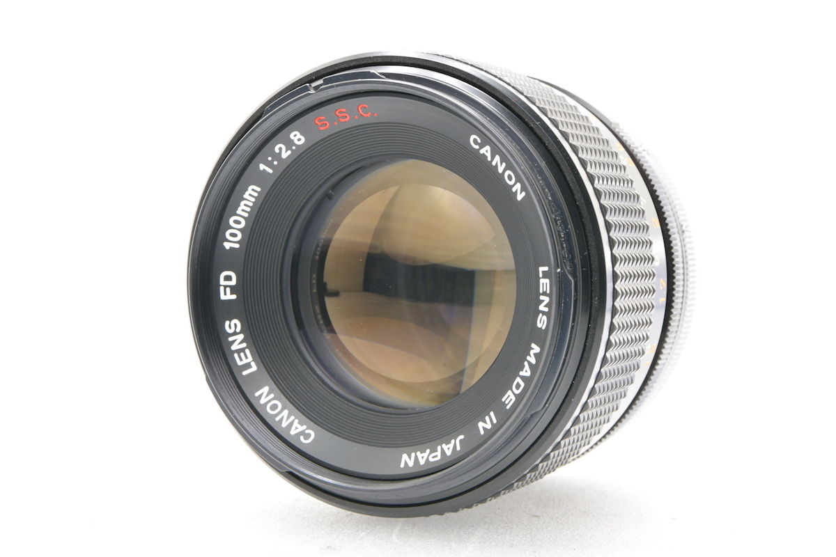 CANON LENS FD 100mm F2.8 S.S.C. FDマウント キヤノン MF一眼レフ