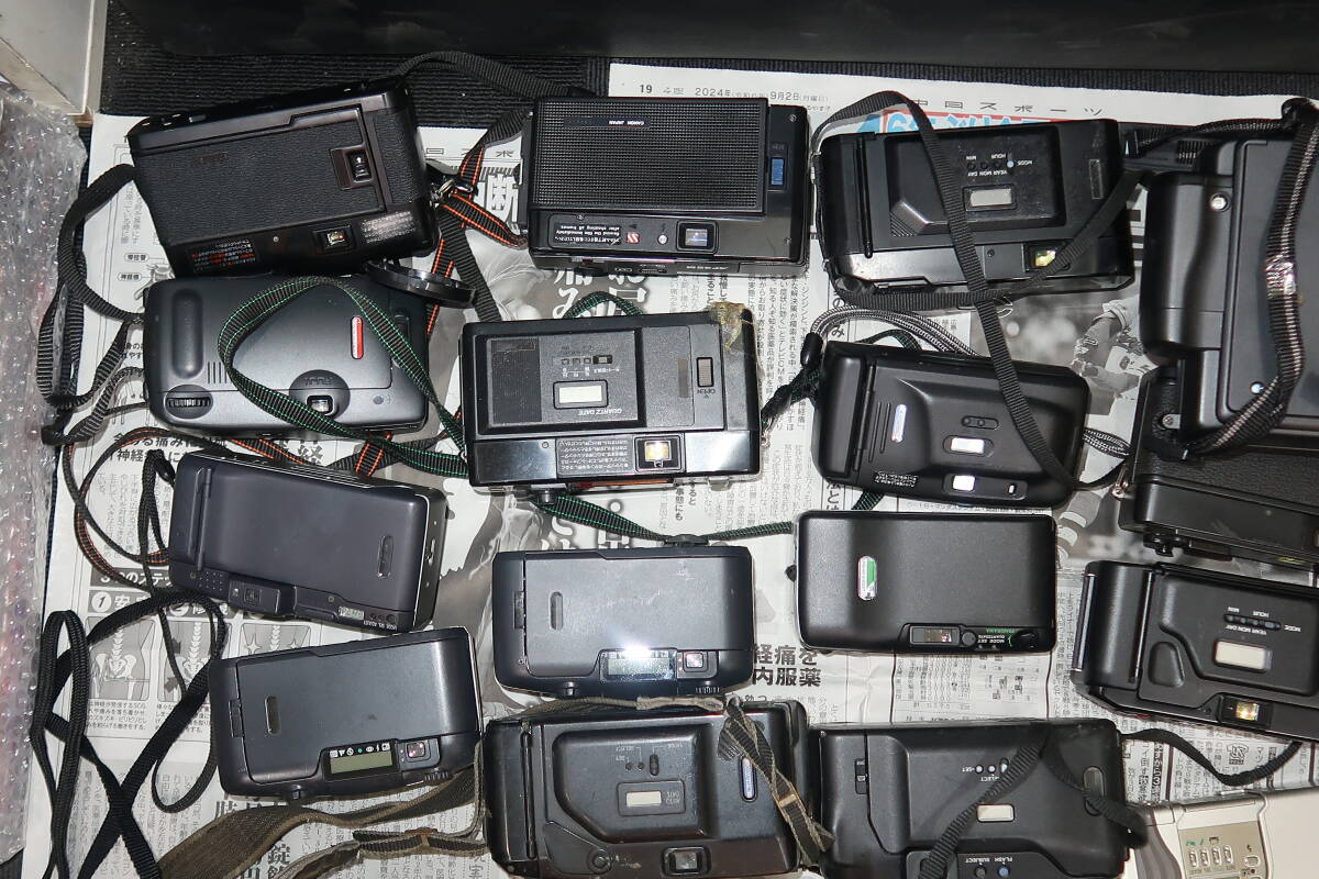 国産単焦点コンパクトフィルムカメラ　5台セット　一部ジャンク品有　その⑤ 1円～ジャンク コンパクトフィルムカメラ コンパクトカメラなど