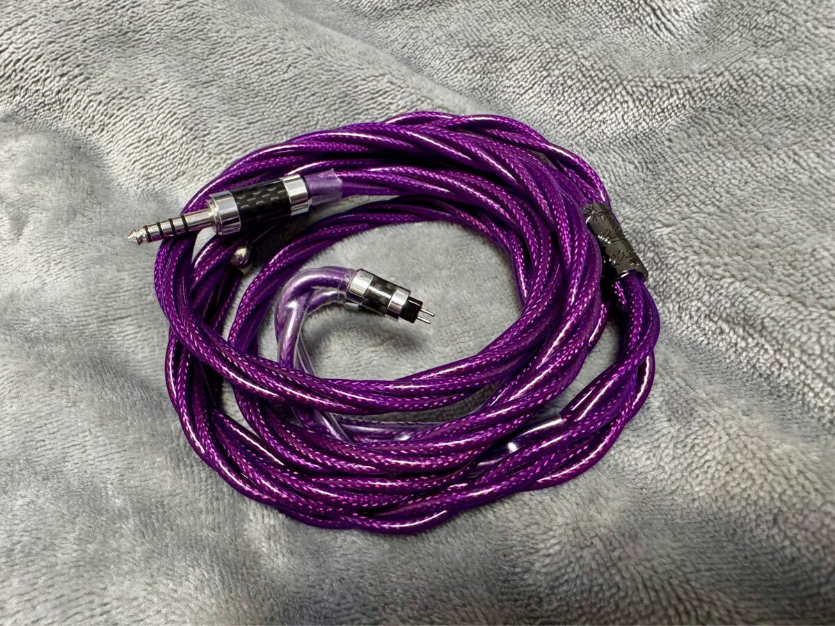 Rhapsodio Fantasies Copper 4 Core ケーブル AZLA iriver JVC
