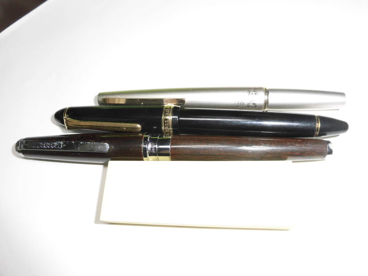 ③中古万年筆 SAILOR セーラー 21K14K刻印 文具 筆記用具