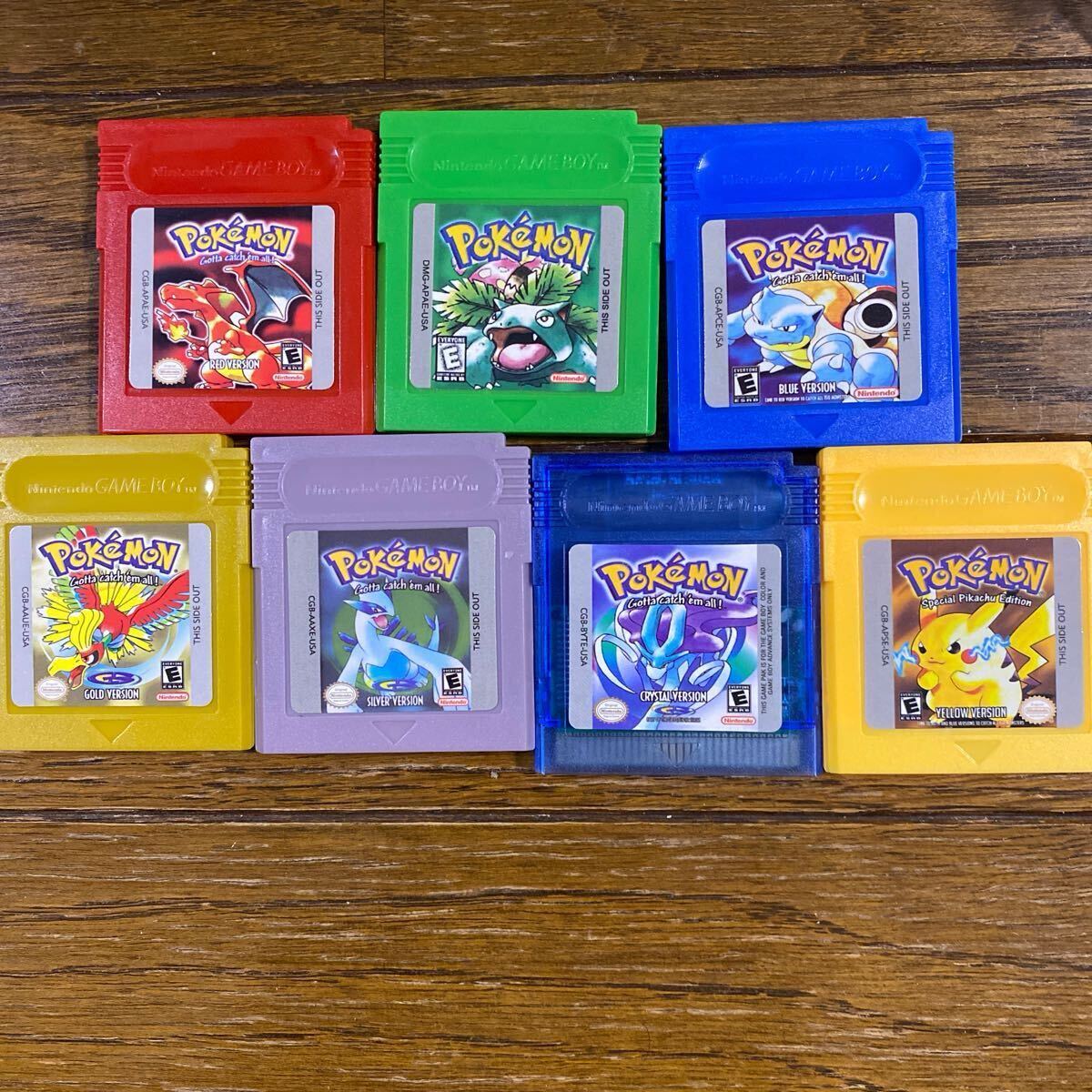 1円スタート！ 北米版 ポケットモンスター クリスタル 海外 シュリンク