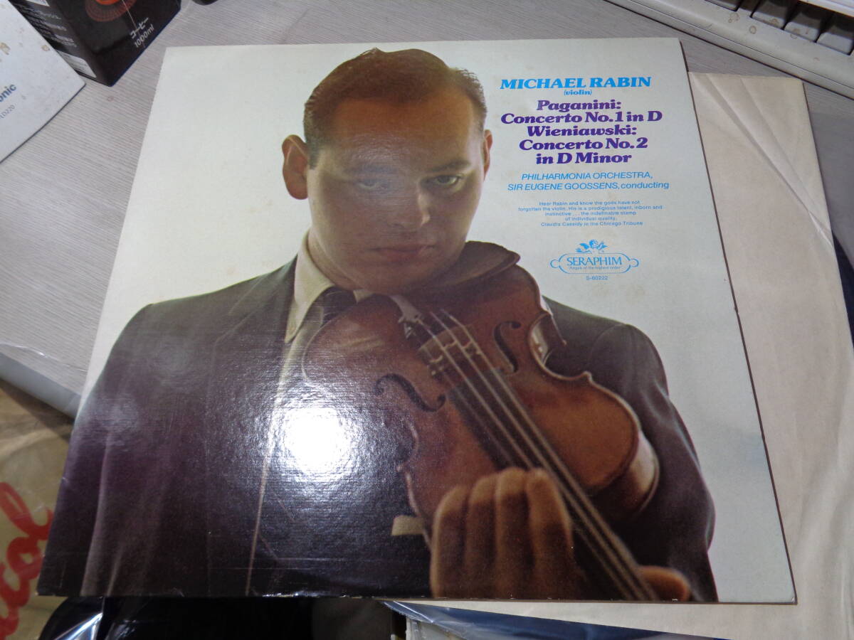 マイケル・レビン，MICHAEL RABIN，SIR EUGENE GOOSSENS/PAGANINI