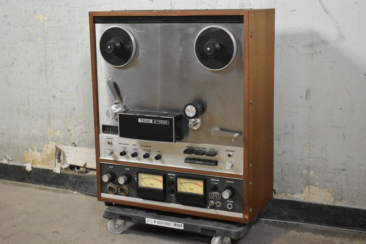 TEAC オープンリールデッキ A-7030 ティアック GSL 1994年製 60Hz仕様 