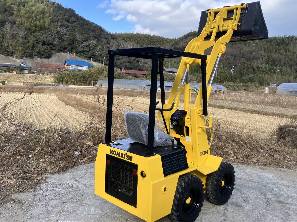 コマツ SK04 Yahoo!オークション | ホイールローダー 小松 - 兵庫県 