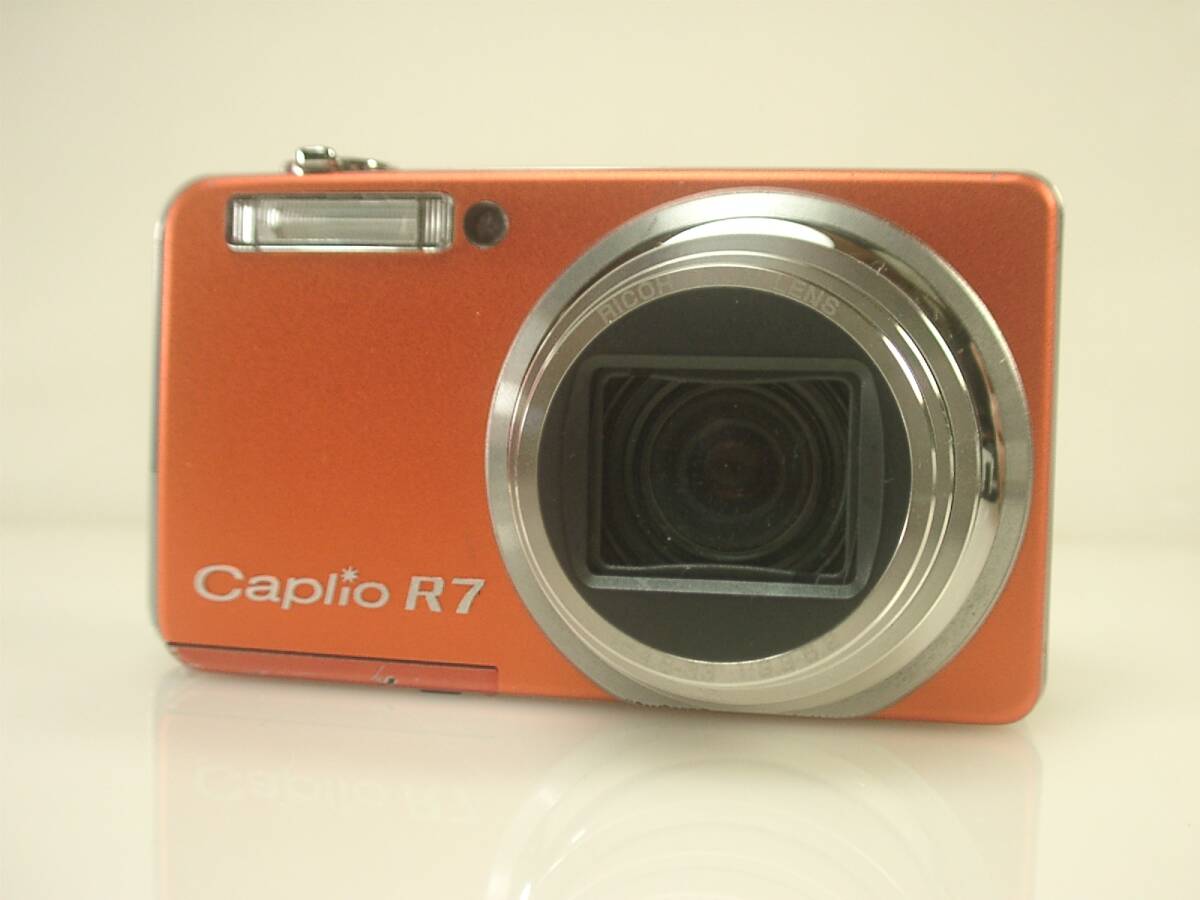 動作確認済み RICOH デジタルカメラ Caplio (キャプリオ) R7 オレンジ