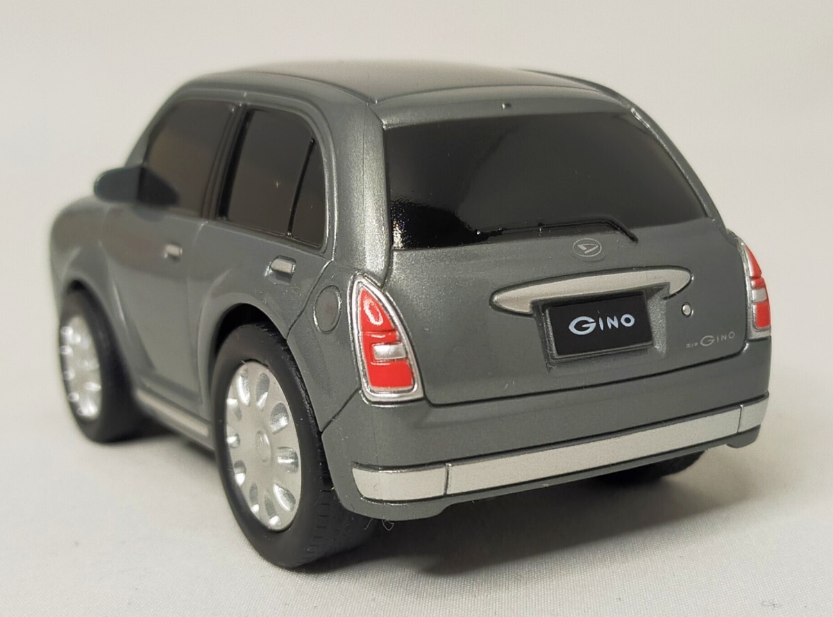 【 ほぼ 新品 】★ 絶版 ★ 非売品 ☆ ディーラー特注 ダイハツ ミラ ジーノ プラチナ グレー メタリック プルバックカー カラーサンプル_9