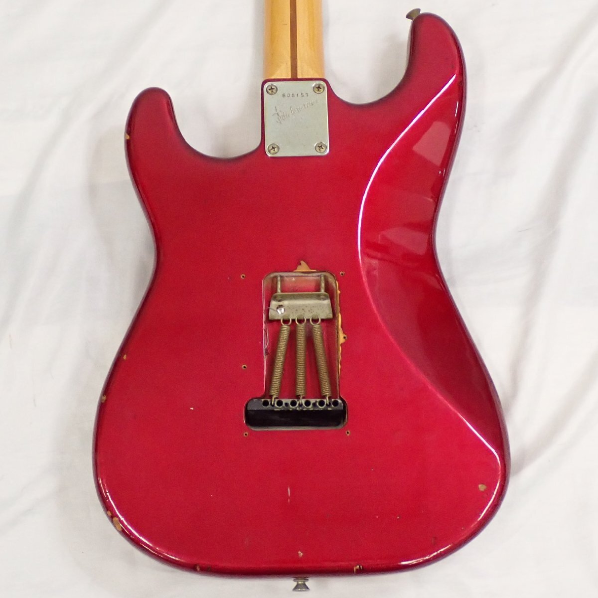 ★Bill Lawrence/ビルローレンス エレキギター ストラトタイプ レッド×ブラック/日本製/ジャンク扱い&1932000692_3