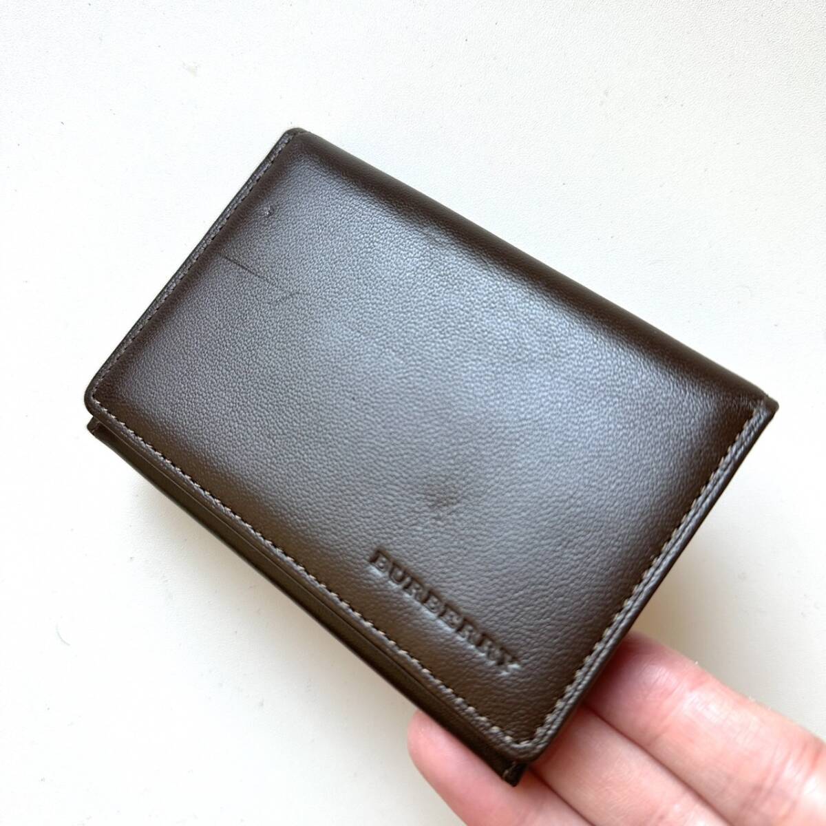 美品☆訳あり BURBERRY バーバリー パスケース 名刺入れ 定期入れ