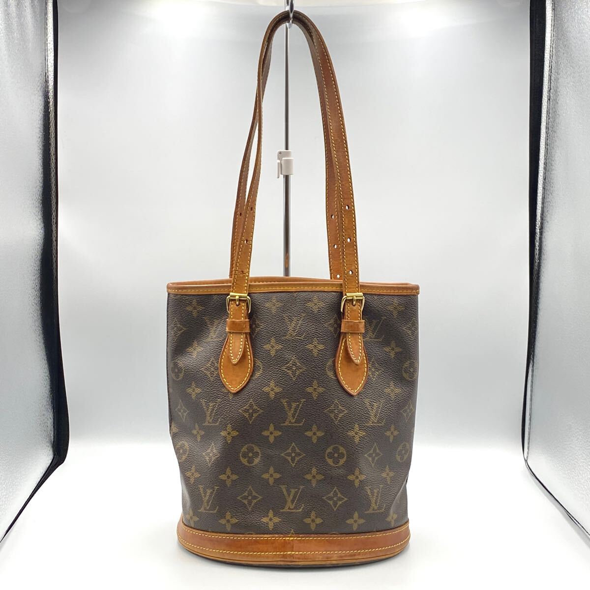 △【売り切り】LOUIS VUITTON ルイヴィトン モノグラム バケットPM 