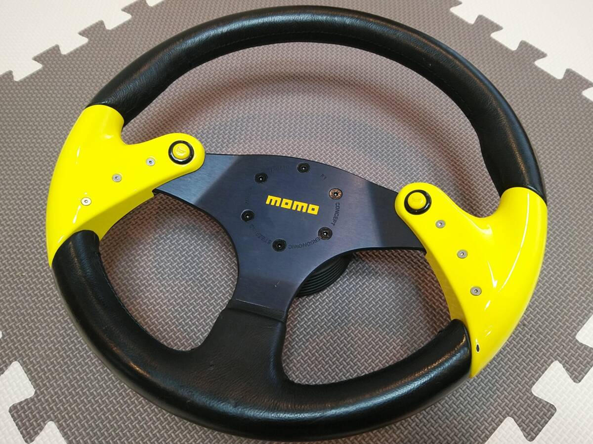 激レア廃版品！MOMO「SPIDER」/モモ「スパイダー イエロー」/35Φ/1999
