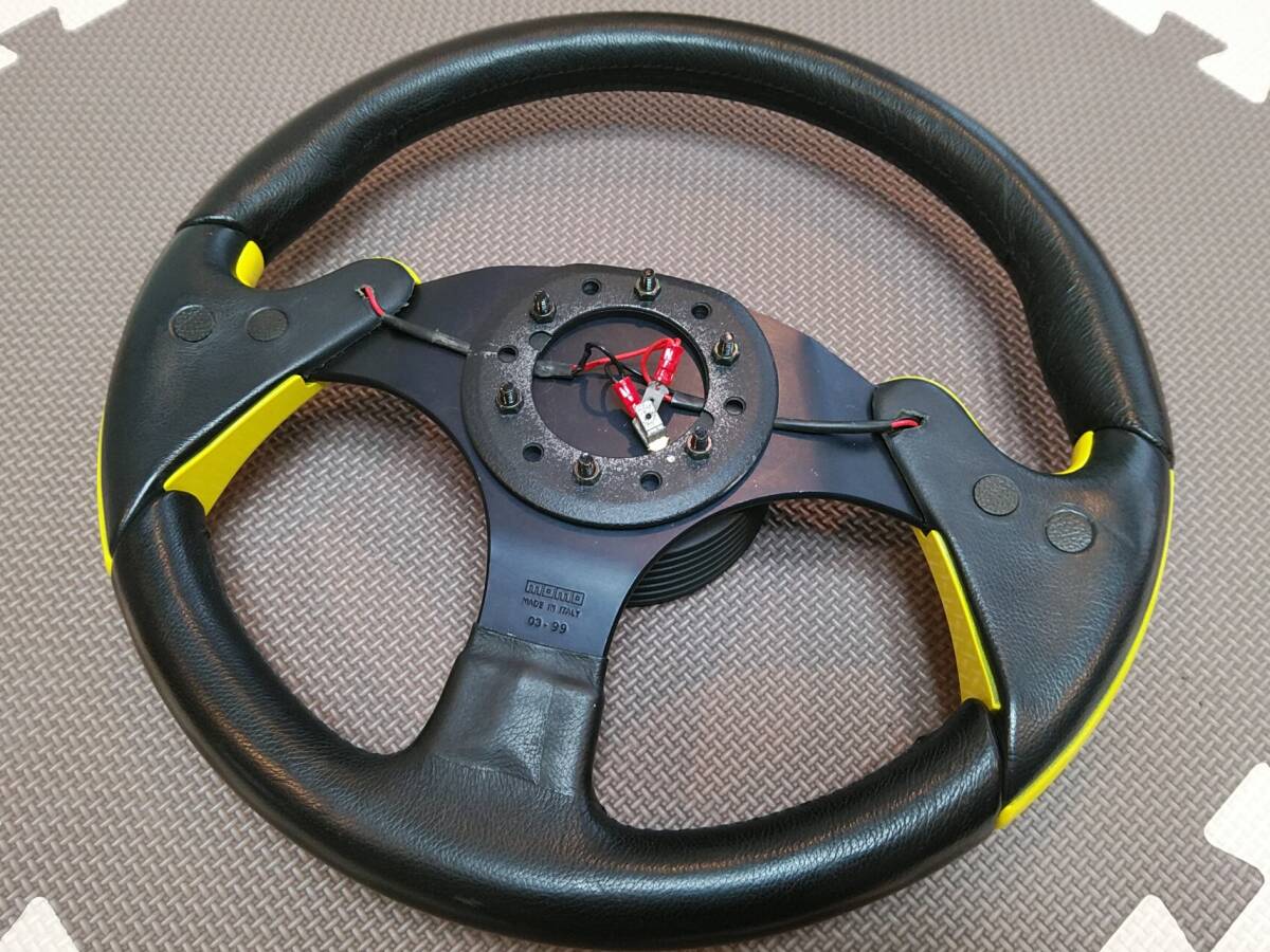 激レア廃版品！MOMO「SPIDER」/モモ「スパイダー イエロー」/35Φ/1999