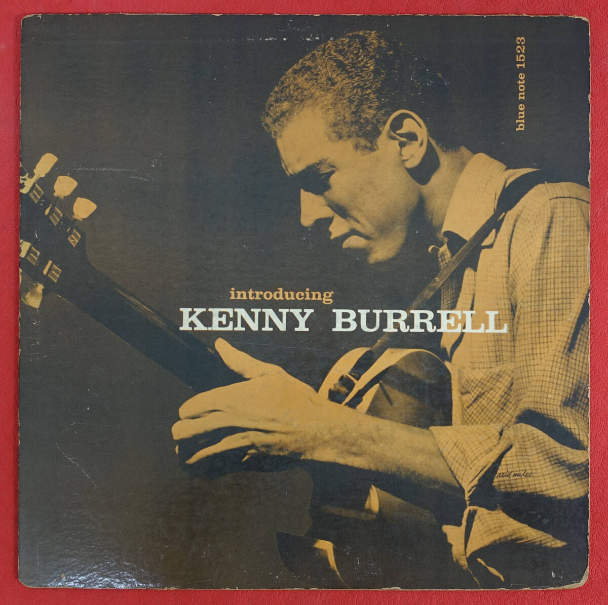 US BLUE NOTE BLP 1523 完全オリジナル Introducing / Kenny Burrell Lexington/DG/RVG/EAR/Flat Edge_1