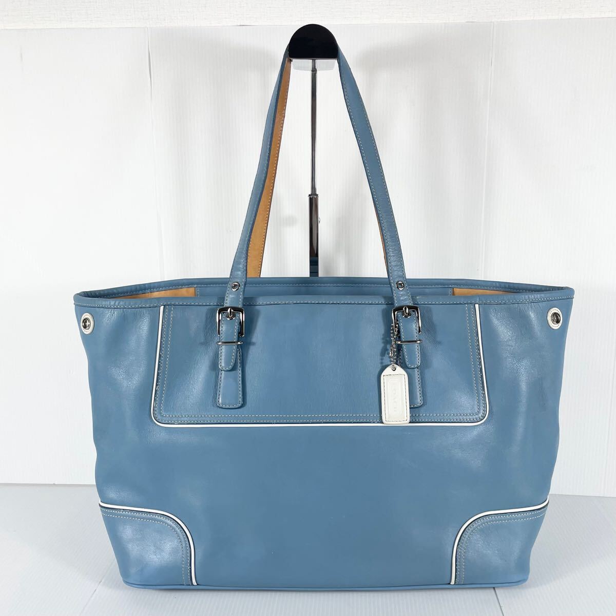 バッグ ✨A4収納可✨COACH コーチ トートバッグ キャンバス×レザー
