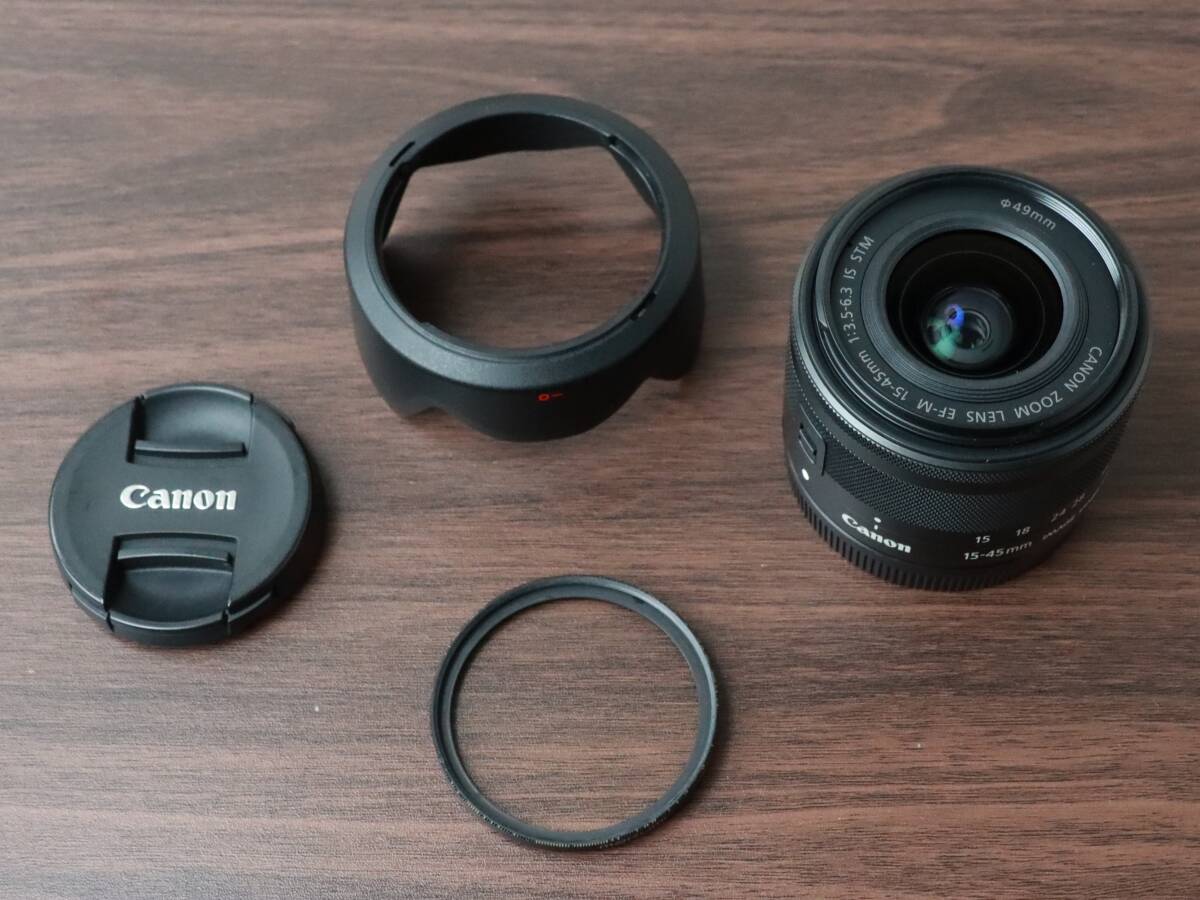 M6 EOS Canon ミラーレス一眼カメラ EF-M15-45 レンズキット STM IS 
