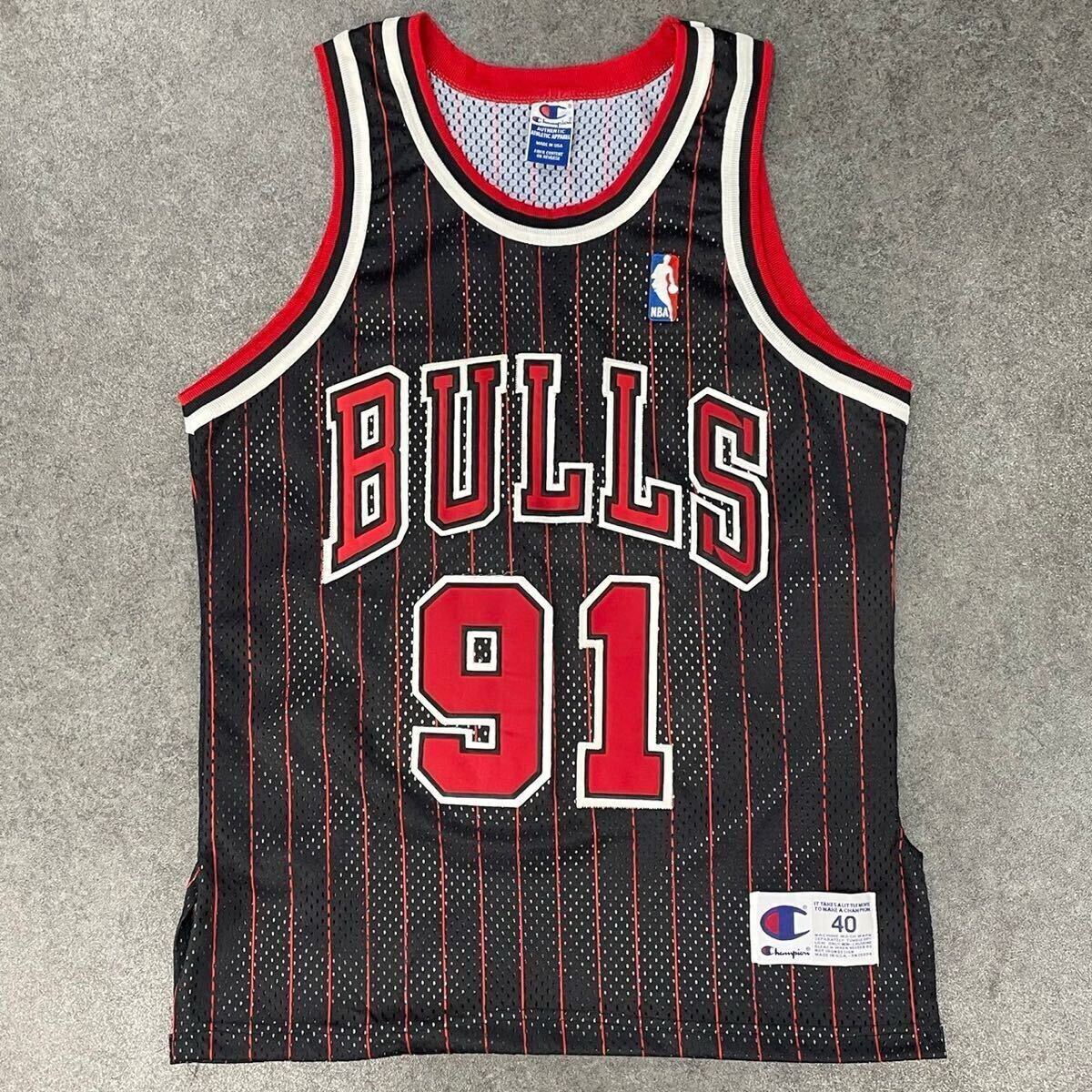 USA製 NBA Champion CHICAGO BULLS チャンピオン シカゴブルズ 背番号 