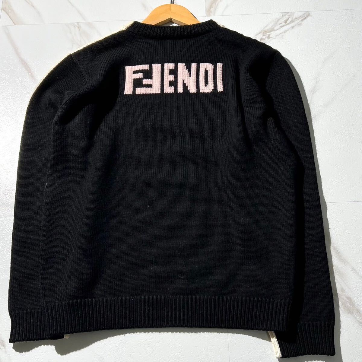未使用級/Lサイズ FENDI フェンディ ニット セーター プルオーバー