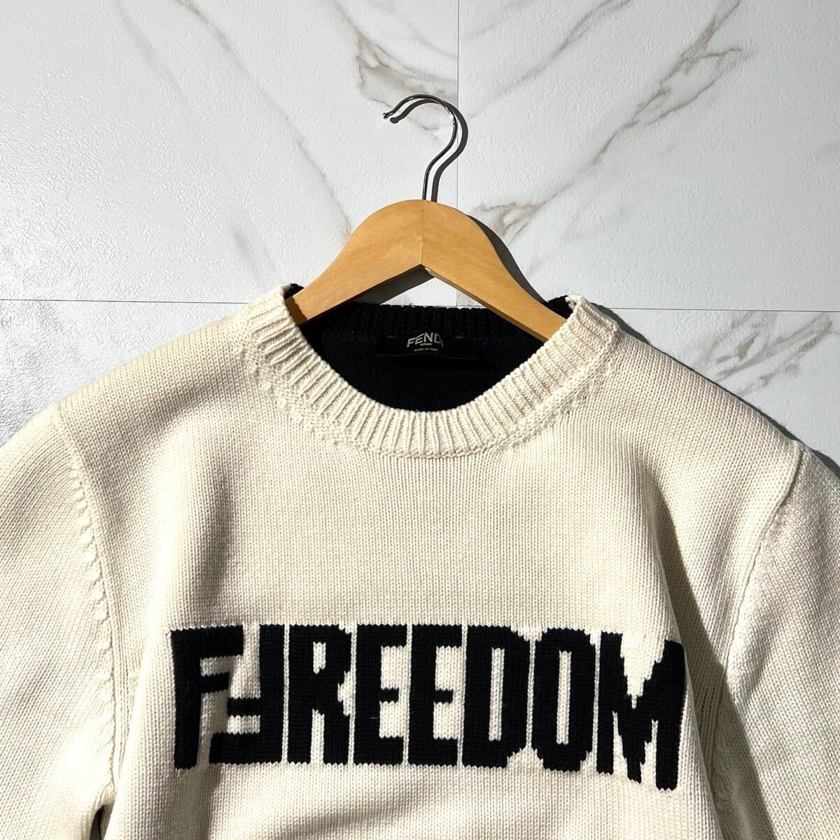 未使用級/Lサイズ FENDI フェンディ ニット セーター プルオーバー