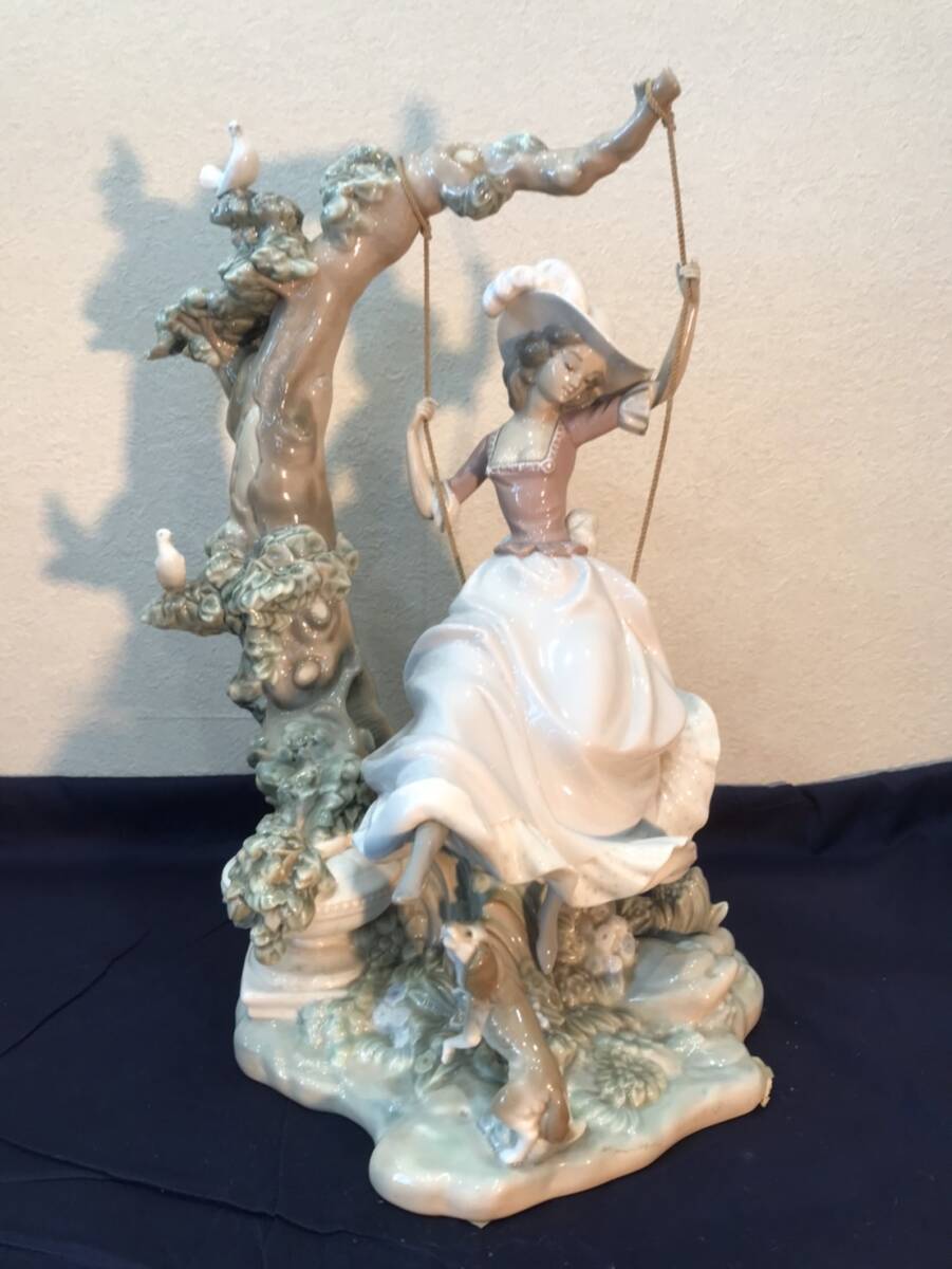 リヤドロ LLADRO - ♯1297 Lladro 1円～ Yahoo!オークション 40cm 磁器