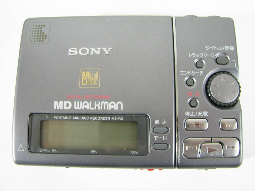 ジャンク SONY MDウォークマン MZ-R3 ポータブルMDプレーヤー SONY MD