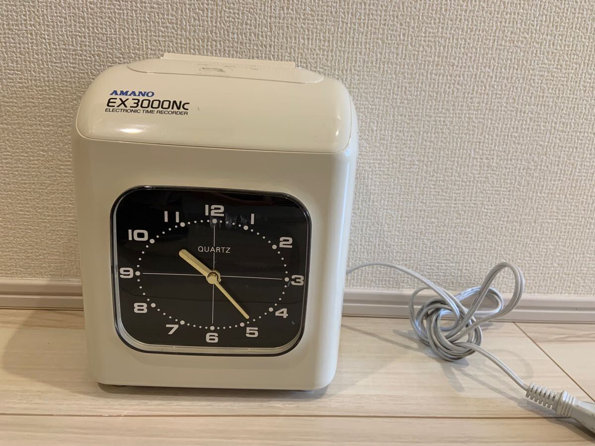 アマノ タイムレコーダー | 電子タイムレコーダー AMANO EX-3000NC 