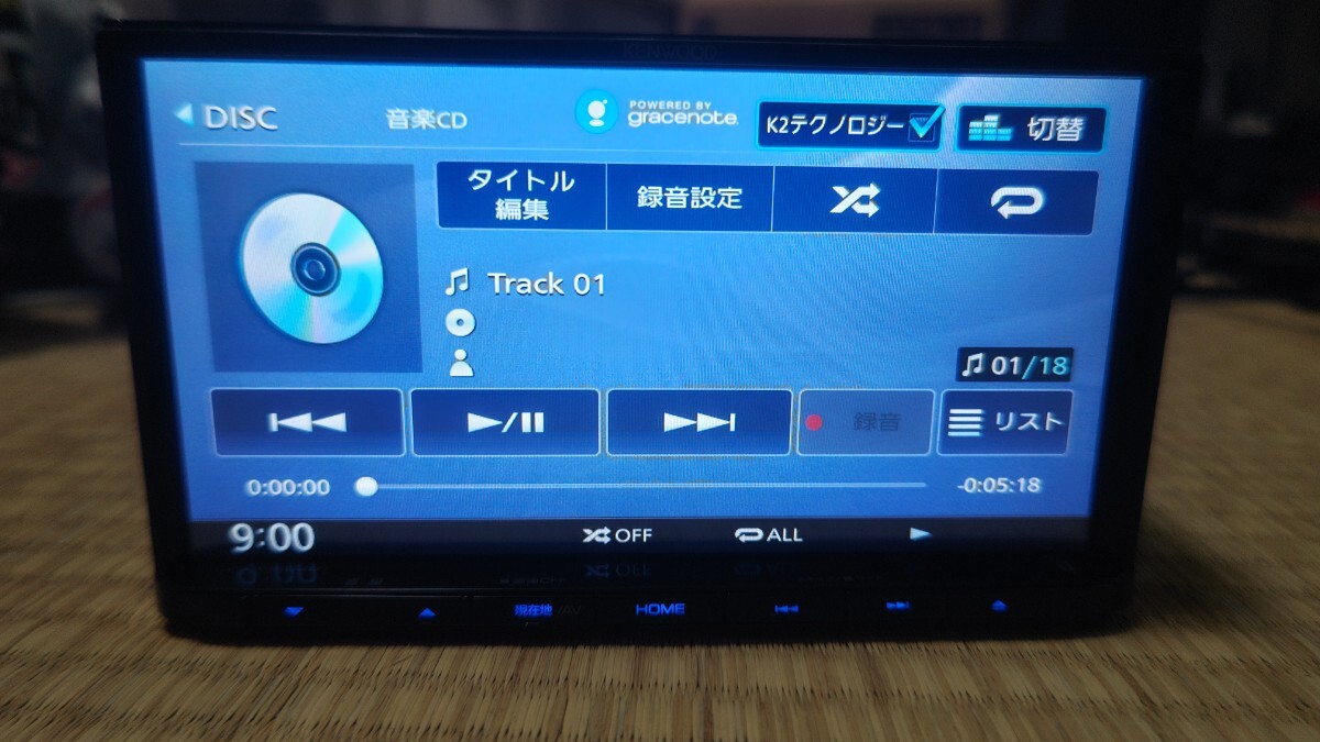 車 4〒 MDV-D504BTW 多言語 KENWOOD ケンウッド ナビ 更新