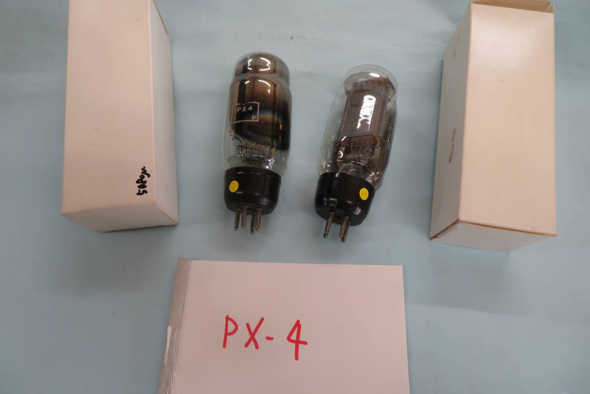PX4 メーカー不明 2本 欧州管 中古 Yahoo!オークション 「px4」真空管