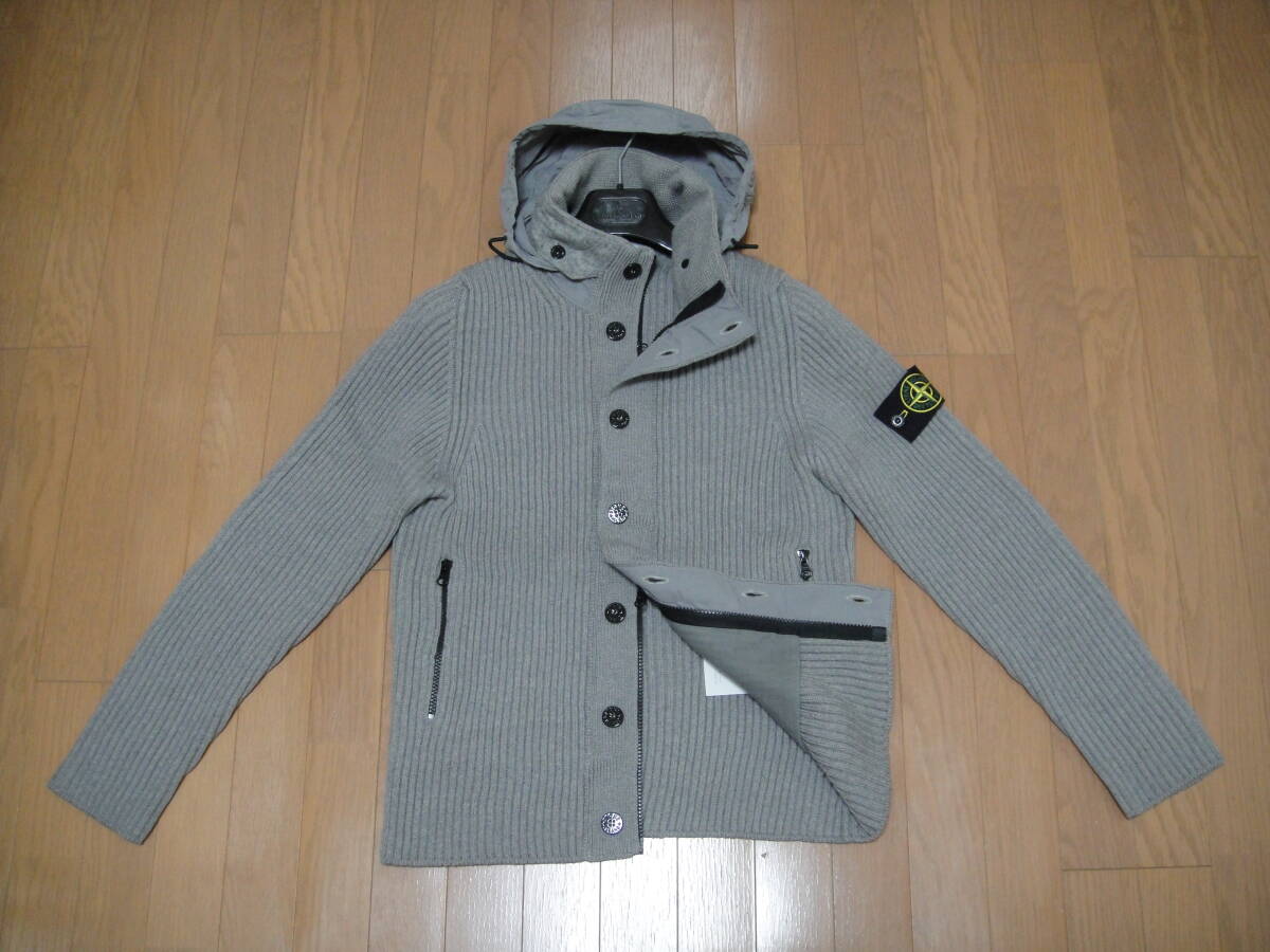 STONE ISLAND イタリア製 ENGLISH RIB STITCH KNIT JACKET ストーン 