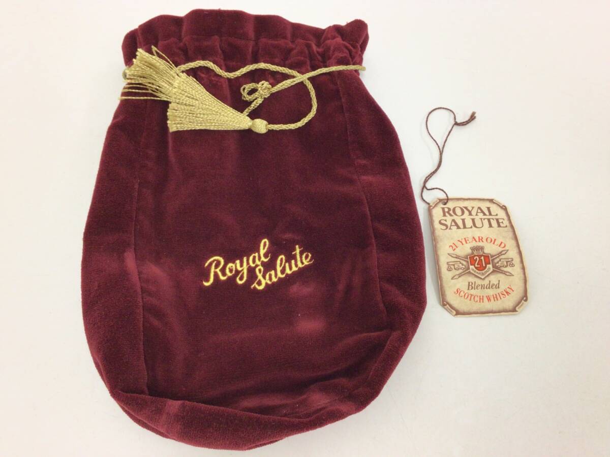 ロイヤルサルート 21年 赤 スコッチ ウイスキー 1L 1000ml 43