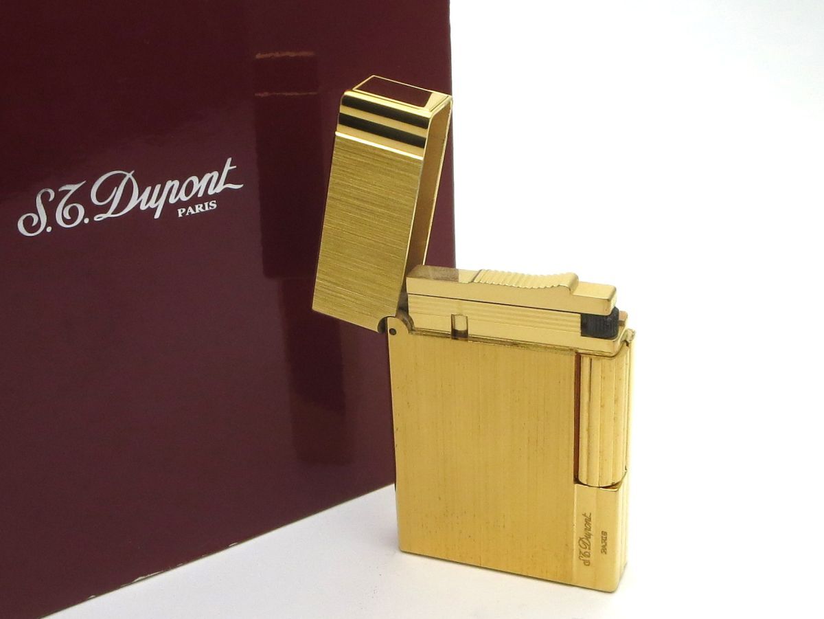 1000円スタート ガスライター S.T.Dupont デュポン ギャッツビー 