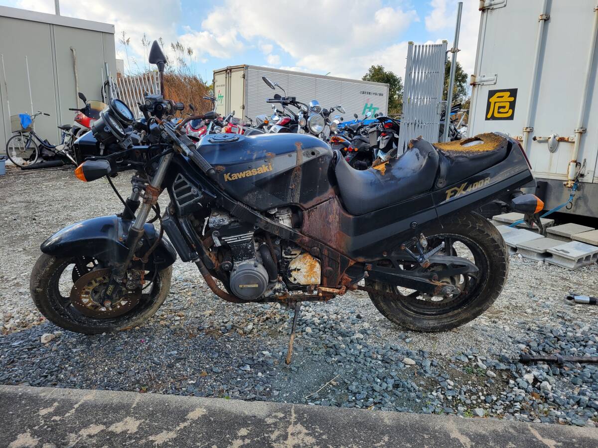 専用 豊橋市 カワサキ FX400R 不動 レストア 部品取り 7103km