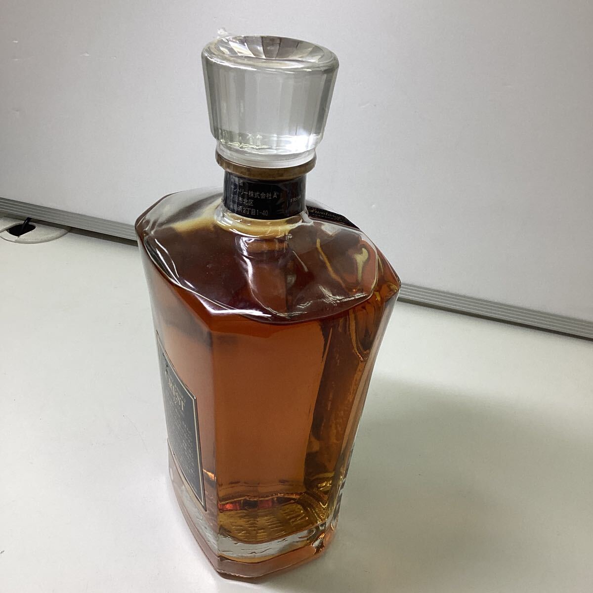 古酒 未開栓 SUNTORY WHISKY CREST AGED12YEARS サントリーウイスキー クレスト 700ml 43% サントリー クレスト CREST 750ml 700ml ☆1円～北海道限定発送古酒・未開栓