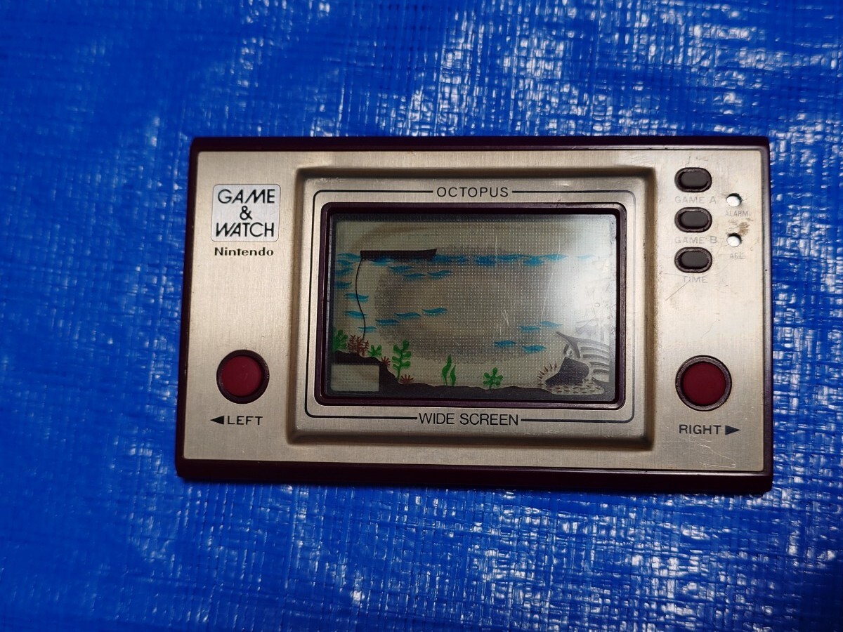 ニンテンドーゲームウォッチオクトパスNintendo ゲームウォッチ 