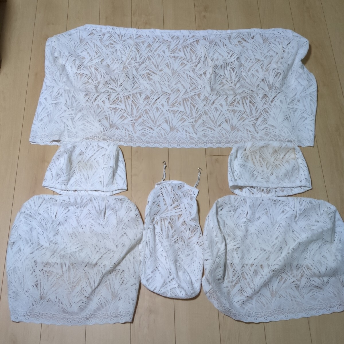 C35 ローレル　純正　シートカバー　レースカバー　ハーフカバー　半カバー　GC35 HC35 GNC35 GCC35 SC35_1