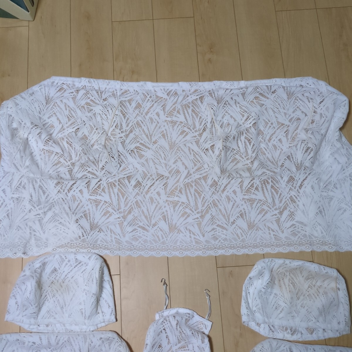 C35 ローレル　純正　シートカバー　レースカバー　ハーフカバー　半カバー　GC35 HC35 GNC35 GCC35 SC35_6