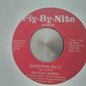 481位 ◆PAT STALLWORTH◆◆QUESTION PT1 / PT2◆◆B-BOY FUNK MODERN SOUL CROSSOVER◆◆ORIGI
