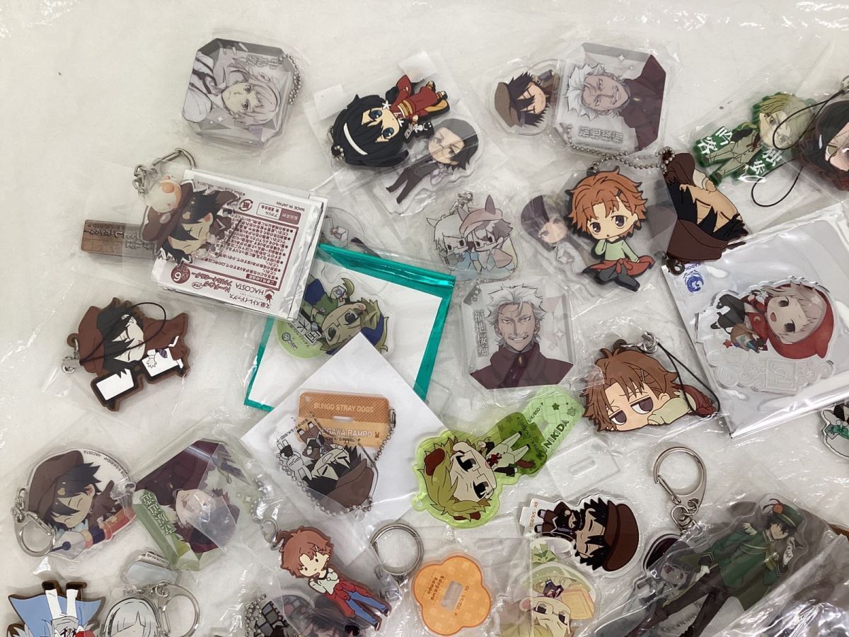 05 【現状】 文豪ストレイドッグス キーホルダー類 まとめ売り ラバーストラップ アクリルキーホルダー 他 ｜# 52 73 文豪ストレイドッグス 現状 グッズ ラバー キーホルダー類 ジュエルアクリルキーホルダー｜商品情報