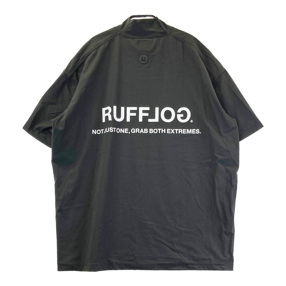 RUFFLOG ラフロッグ モックネック半袖Tシャツ グレー系 XL