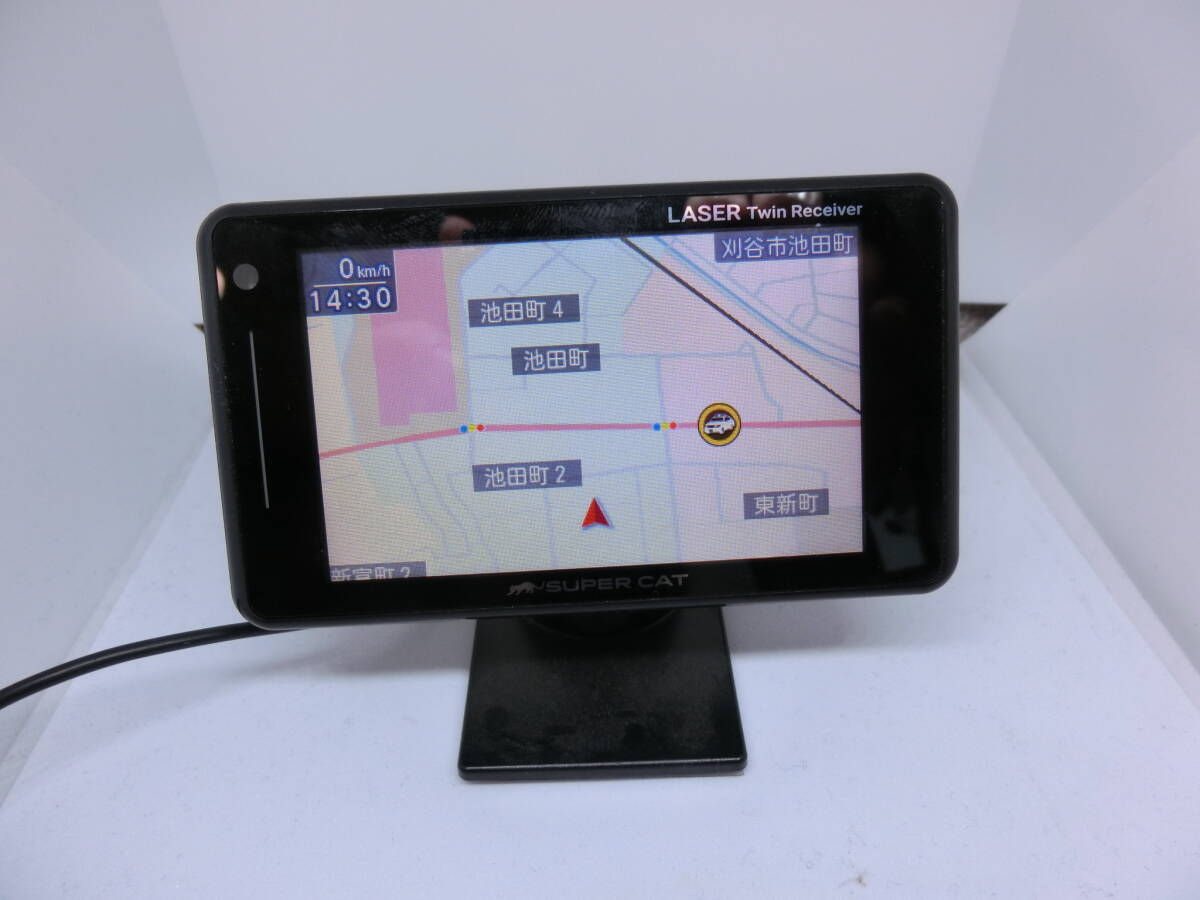 人気セール，新作 み ユピテル スーパーキャット GPSアンテナ内蔵 レーザー＆レーダー探知機 ＧＳ１０３ タッチパネル(ユピテル)｜売買されたオークション情報、yahooの商品情報をアーカイブ公開 - オークファ ユピテル
