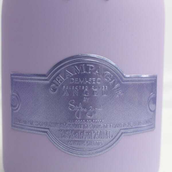 1円~ANGEL（エンジェル）ドゥミセック リミテッド ハロウィン パープル ファータイプ 12.5％ 750ml O24L190031 ドゥミセック NV リミテッド ※ボトル底塗装割 イエロー シャンパン