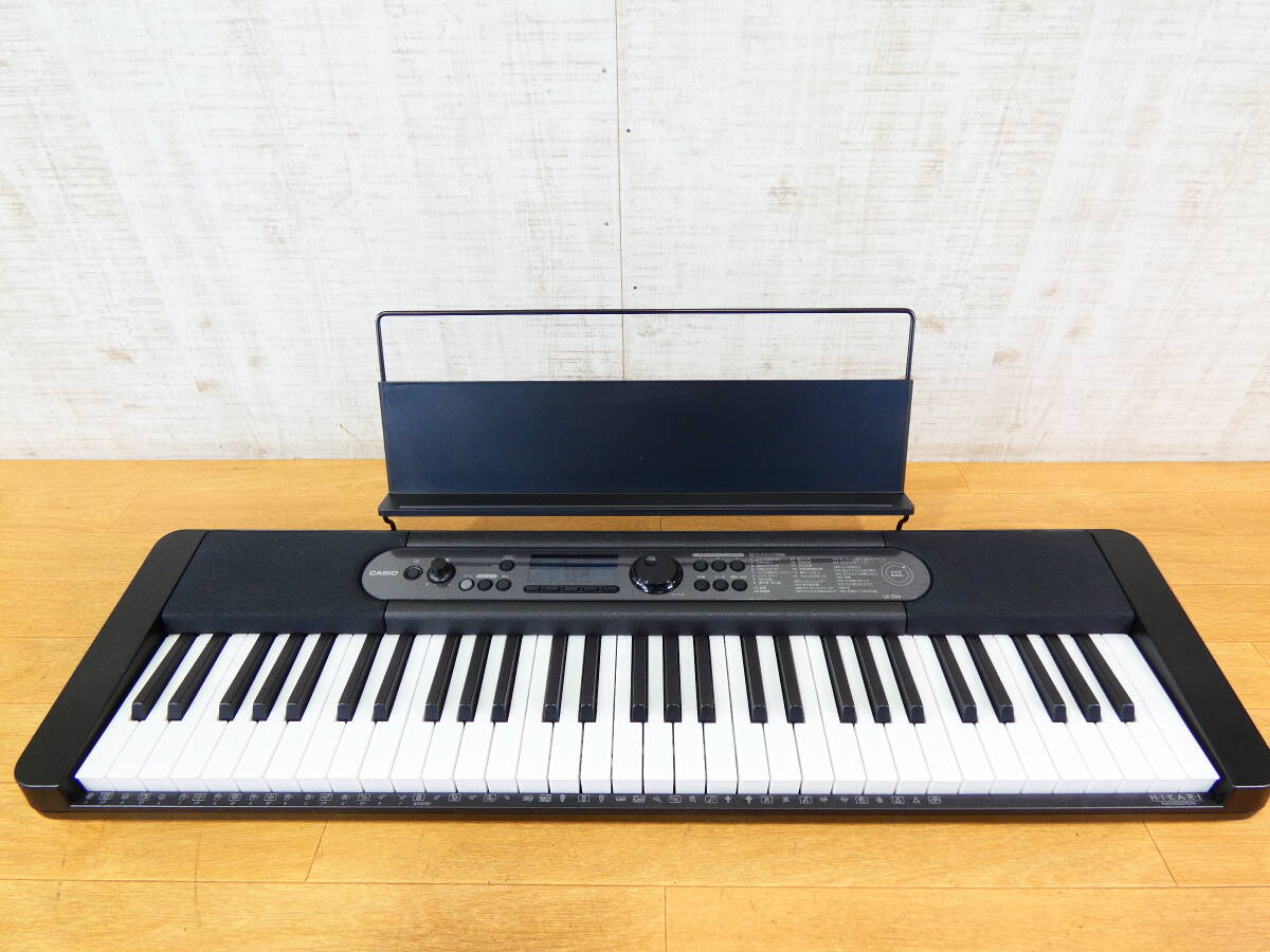 CASIO カシオ LK-526 光ナビゲーション搭載 電子キーボード 2022年製