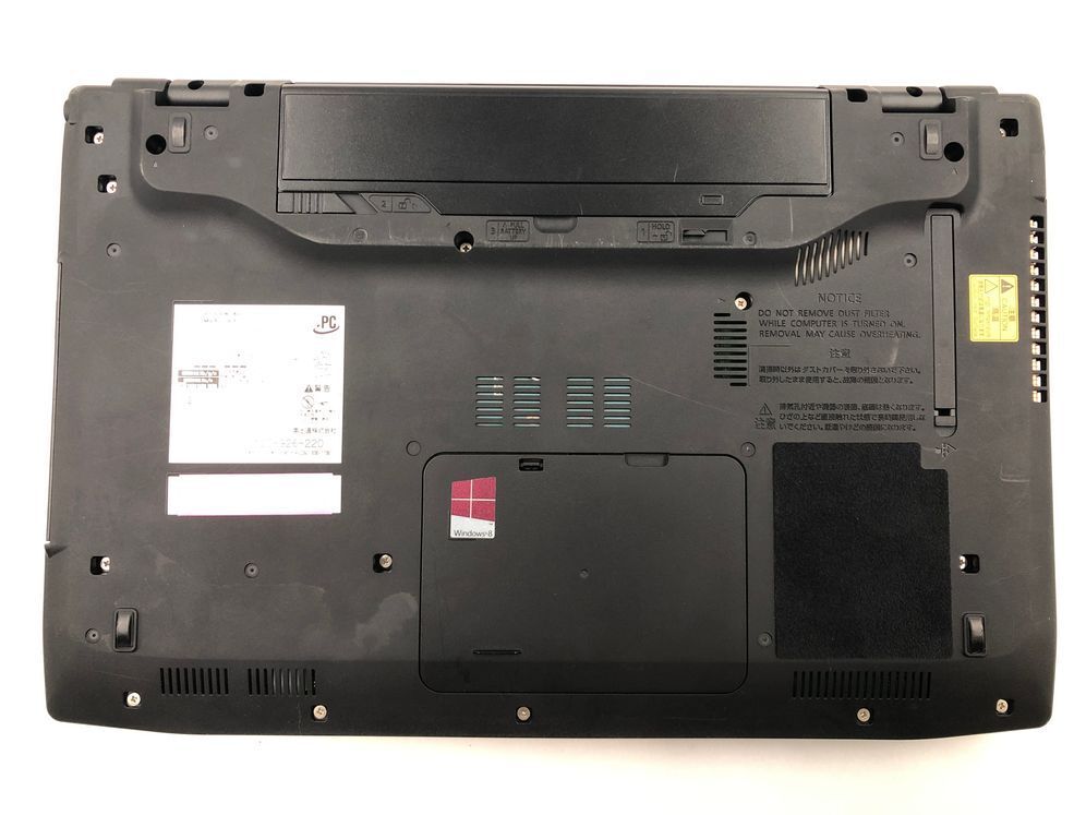 FUJITSU/ノート/HDD 1000GB/第3世代Core i7/メモリ4GB/4GB/WEBカメラ有/OS
