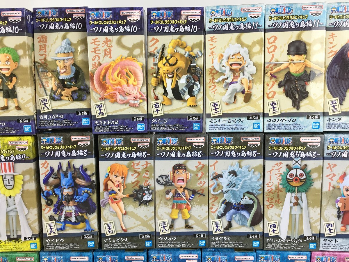 未開封品】ワンピース ワールドコレクタブルフィギュア ワノ国鬼ヶ島編