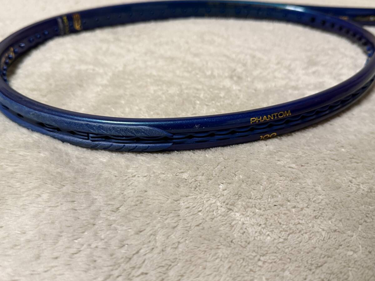 【国内正規品】プリンス prince ファントム 100 (PHANTOM 100 7TJ232） 硬式テニスラケット 24FW グリップサイズ２_6