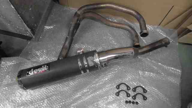 EX-4 EX400B-002xxx の マフラー devil *1736477109 中古