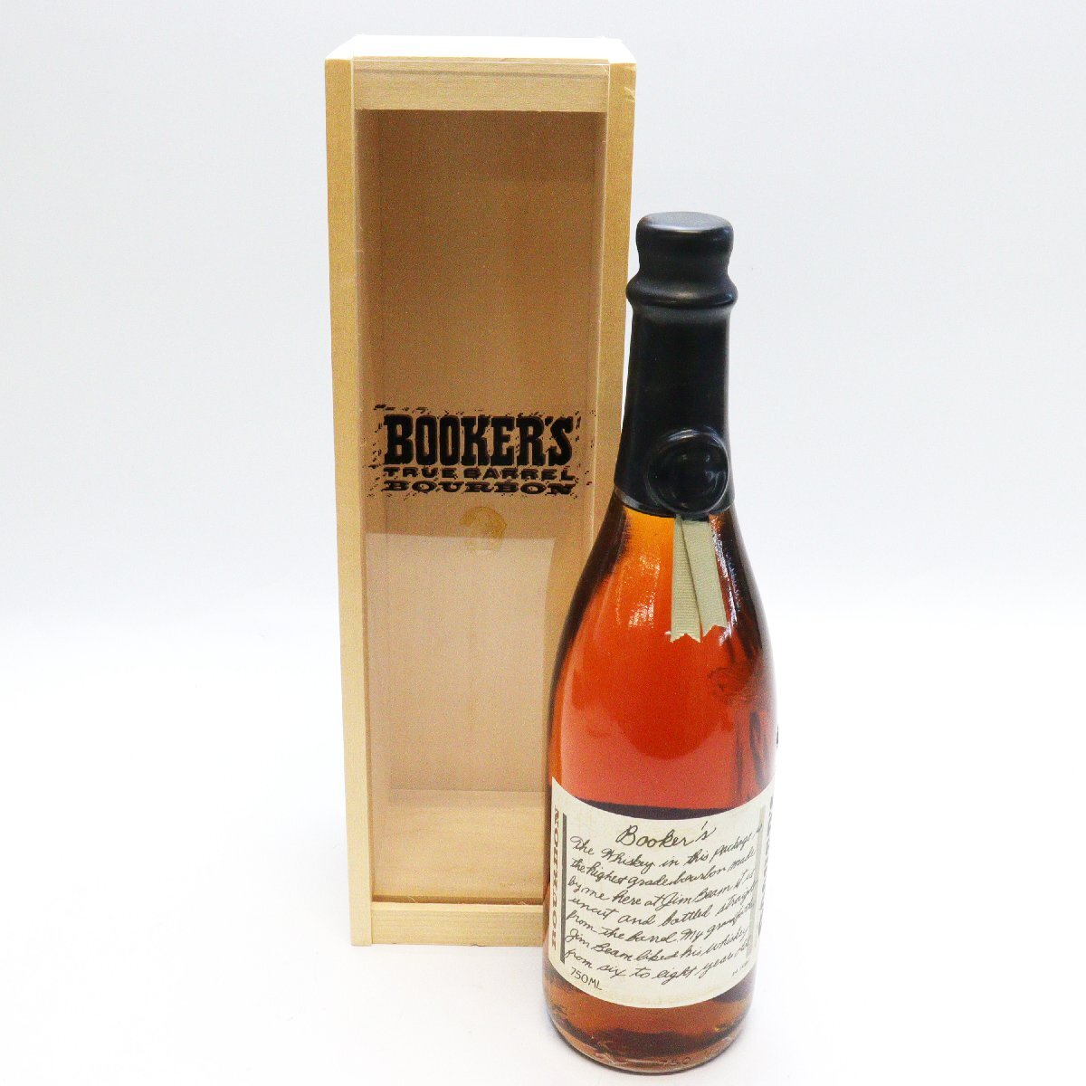 【日本未入荷】ERZA BROOKSケンタッキーバーボン 未開封 BOOKERS ブッカーズ ケンタッキー ストレート バーボンウイスキー