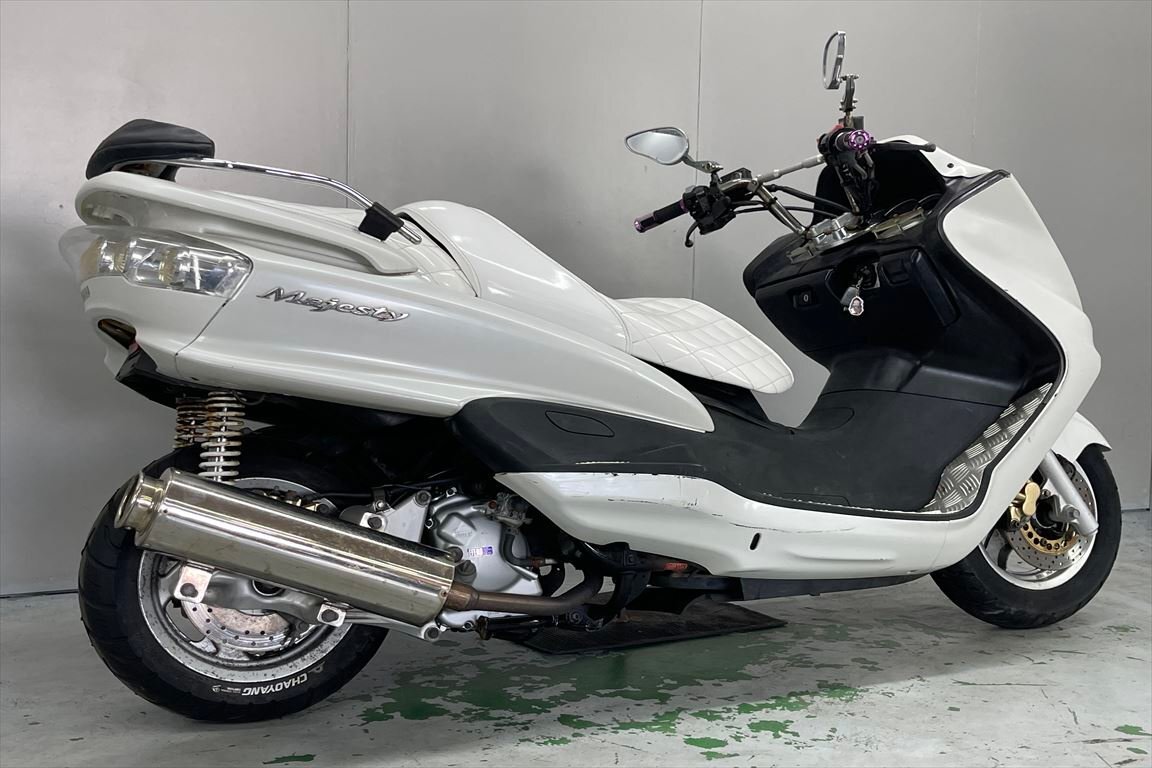 マジェスティ250 売り切り！1円スタート！エンジン好調！SG03J！2002